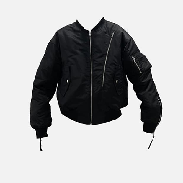 그레일즈 초판 멀티지퍼 봄버