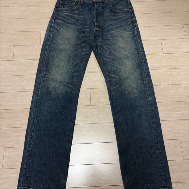 (33) 리바이스 빈티지 501 중청 데님 팬츠 진