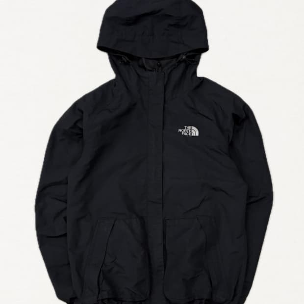 노스페이스 포켓 고프코어 윈드브레이커 자켓 바람막이 블랙