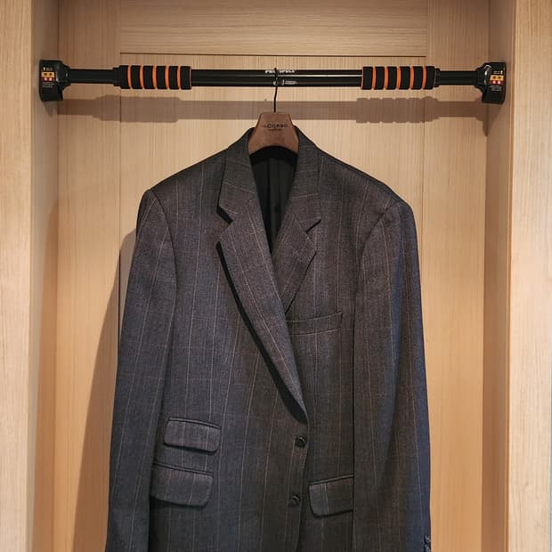 버버리 진그레이 헤링본 모직자켓 3XL(하자)