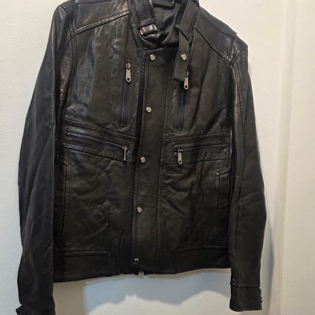 양가죽라이더자켓