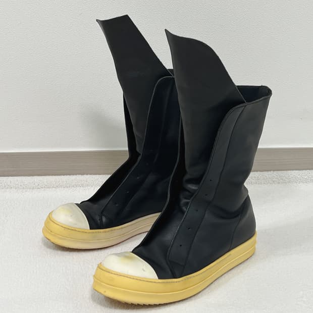 릭오웬스 15FW 롱라몬즈 부츠 블랙 LVBP