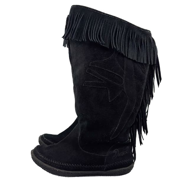 Diesel Fringe Western Boots / 230