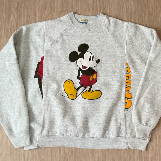 XL) YSTRDYS TMRRW 예스터데이 투모로우 미키 맨투맨