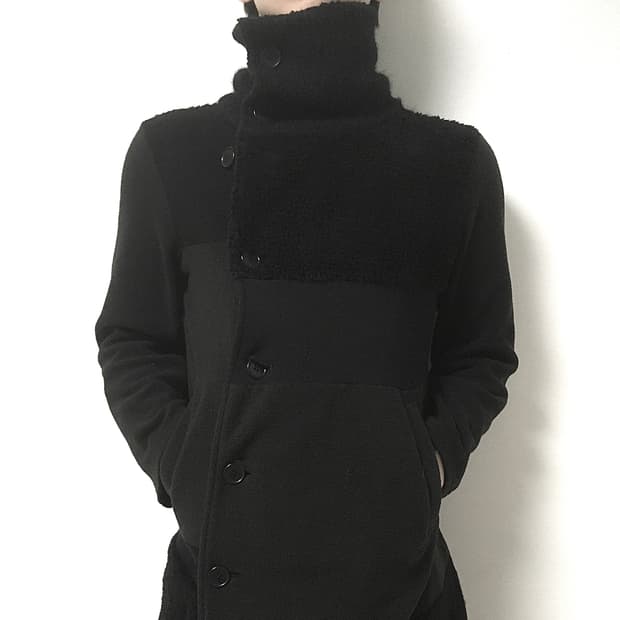 Gomme 고무 변형 하이넥 코트