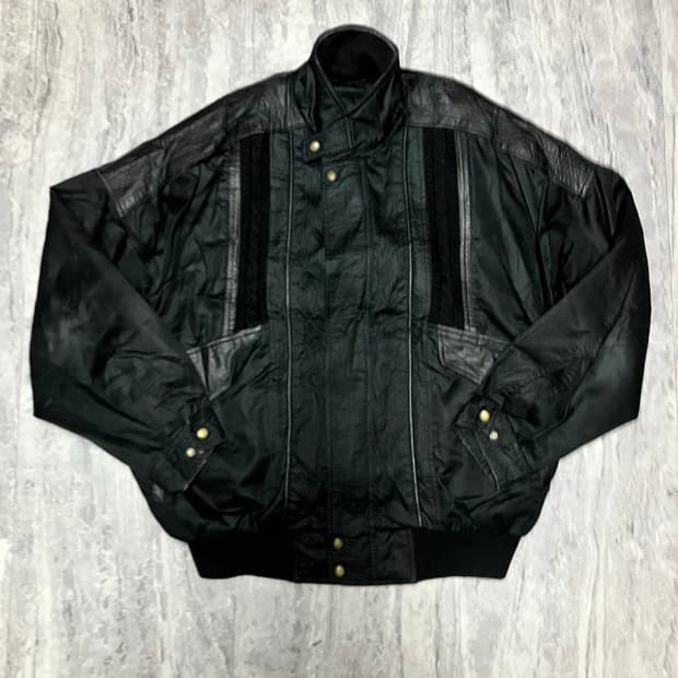 일본빈티지 DieMonte 오리엔탈보헤미안락펑크 아방핏 가주봄버자켓