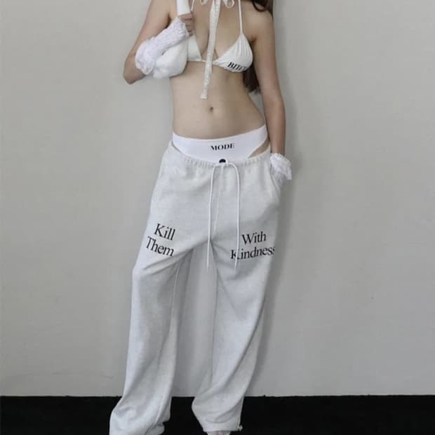 배드블러드 킬뎀 조거 팬츠