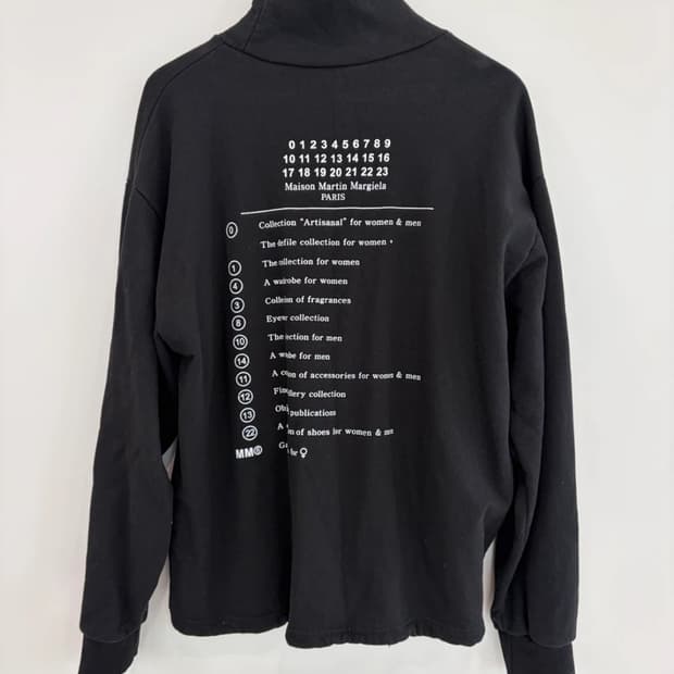 마틴 마르지엘라 터틀넥 롱슬리브