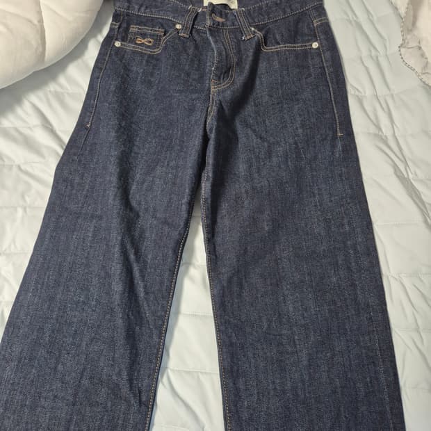 플랙× 메르고(깡스타일리스트) 스트레이트 데님팬츠 k50 