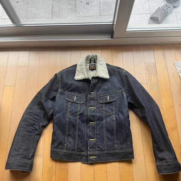 Lee 리 101 셰르파 데님 자켓