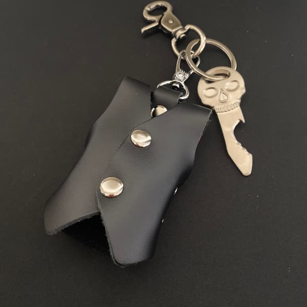 스컬 키케이스 키링