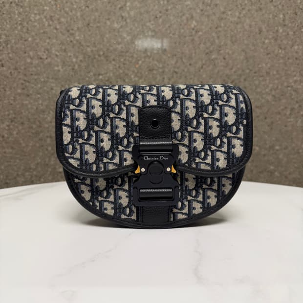 [새상품급/영수증]디올 오블리크 갤롭 미니 메신저백