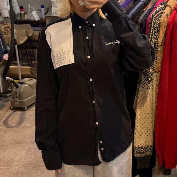 [NO.9] EMPORIO ARMANI 웨스턴 셔츠