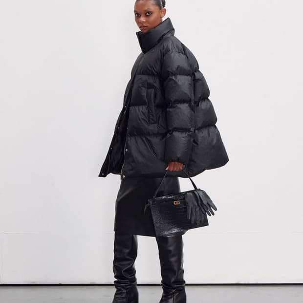 렉토 샤이닝 패딩