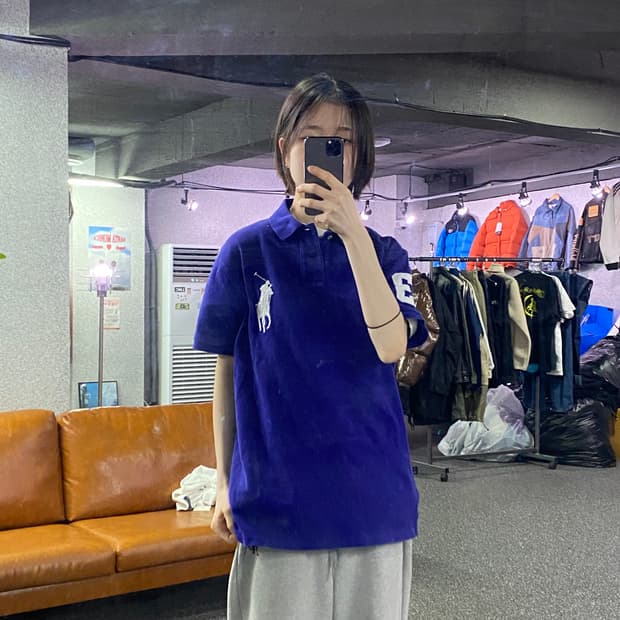 폴로 랄프로렌 빅포니 커스텀핏 피케티 B4257