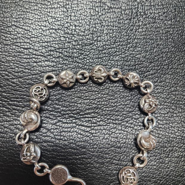 정품 크롬하츠 멀티볼 체인 팔찌