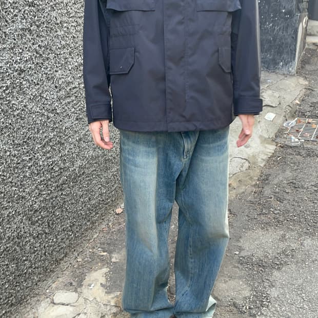 노스페이스 퍼플라벨 필드자켓 블랙 65/35 재킷 m65