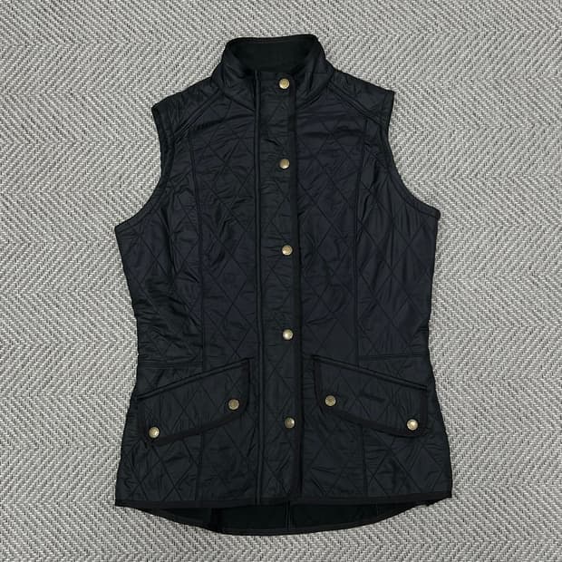 바버 퀼팅 베스트 v0730