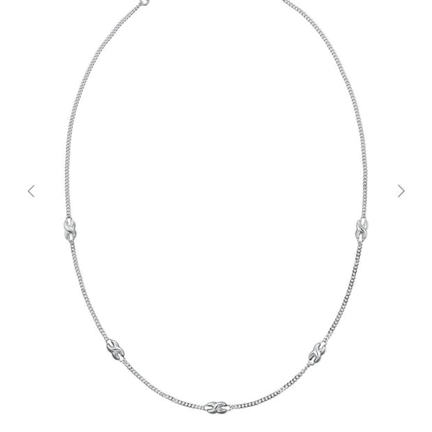 에스실 x dot chain silver