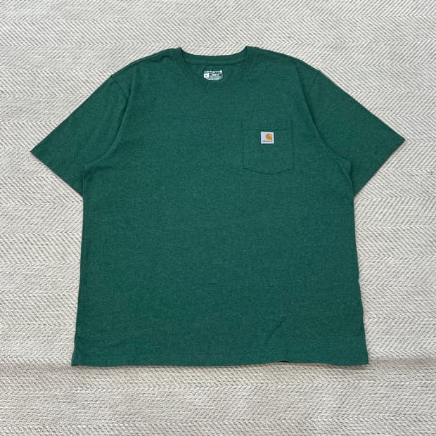 칼하트 포켓 반팔티셔츠 r3276