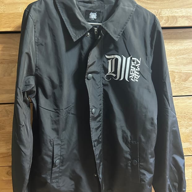 앱놀머싱 코치 자켓 블랙