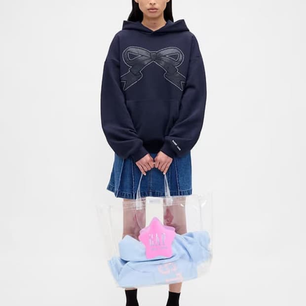 갭 샌디리앙 콜라보 클리어백 스몰