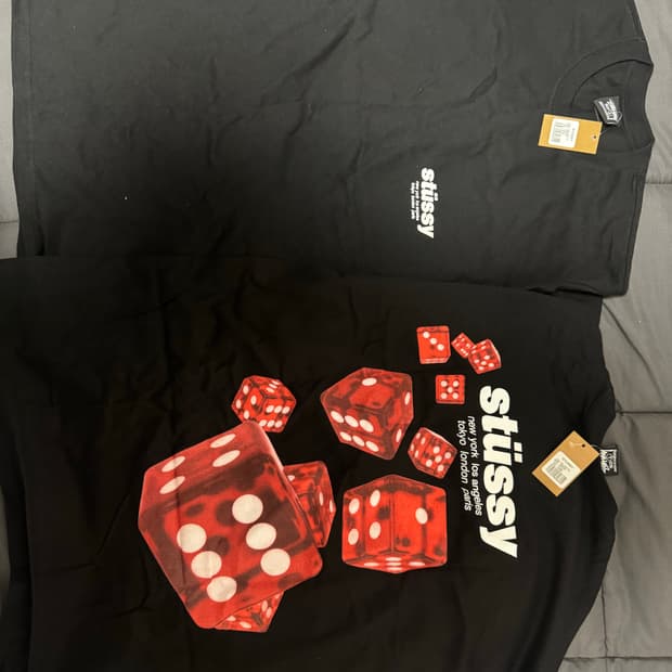 스투시 롤러 다이스 티셔츠 L 새상품