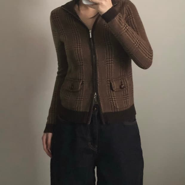 폴로 로렌랄프로렌 하운드투스 니트 집업