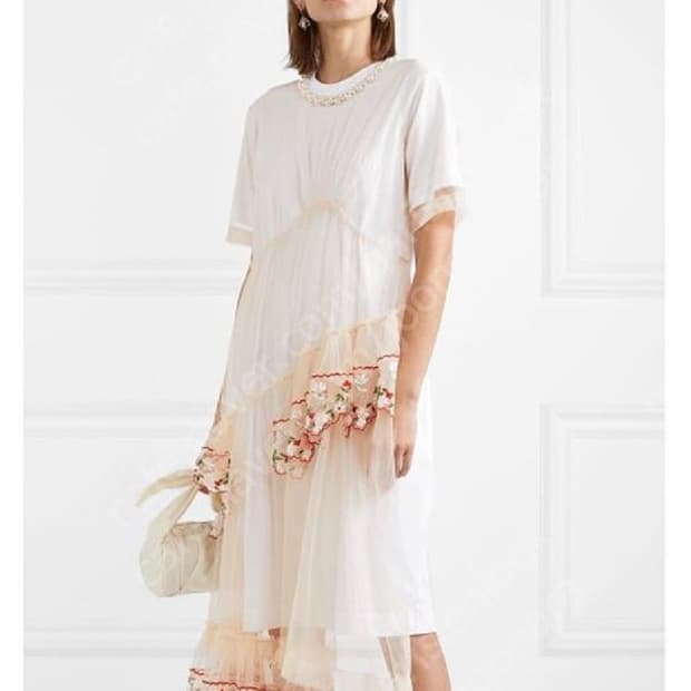 시몬로샤 튤 드레스 m사이즈