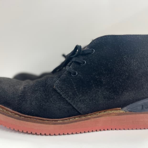 비즈빔 visvim 뉴웰 FOLK 블랙 스웨이드 츄카부츠 275