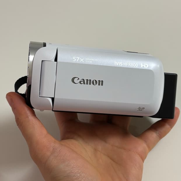 [민트급] 캐논 IVIS HF R800 화이트
