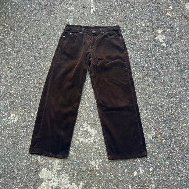 빈티지 90s 리바이스 565 코듀로이 팬츠 