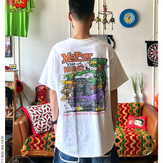 2000s Rat Fink Hot Road Printed T-Shirt