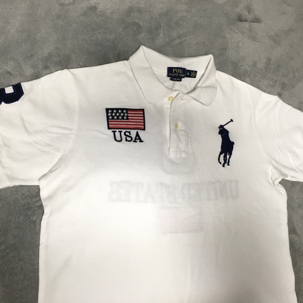 폴로 랄프로렌 빅포니 치프키프 성조기