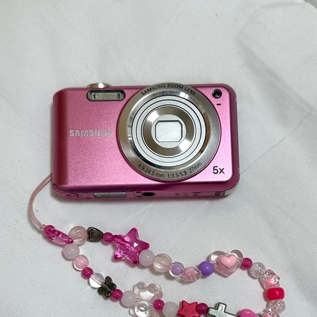 빈티지디카 삼성 vluu es70 핑크