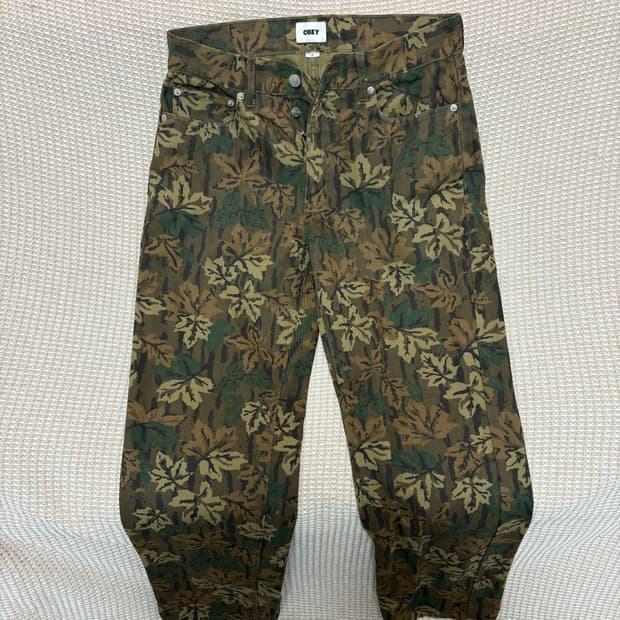 오베이 리얼트리 패턴 팬츠 29