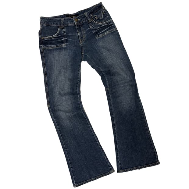 카멜 로드(Camel Road) 아카이브 입체 자수 부츠컷 데님]