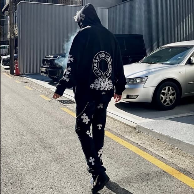 [XXL] 크롬하츠 X 드레이크 러버 보이 후드 마이애미 익스클루시브