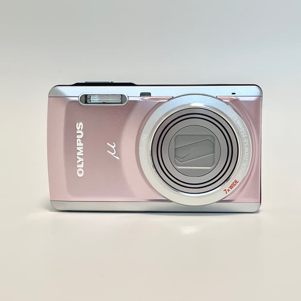올림푸스 뮤 7040 olympus mju 핑크
