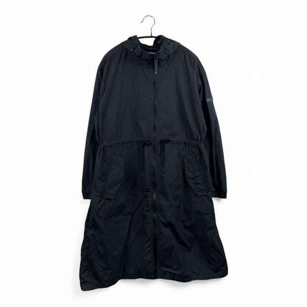 (S) 컬럼비아 우먼스 롱 바람막이 자켓 블랙