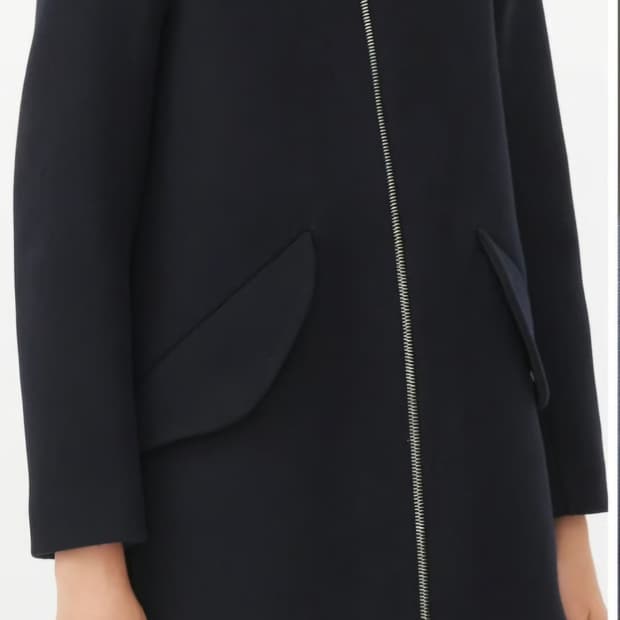 산드로 퍼후드 코트