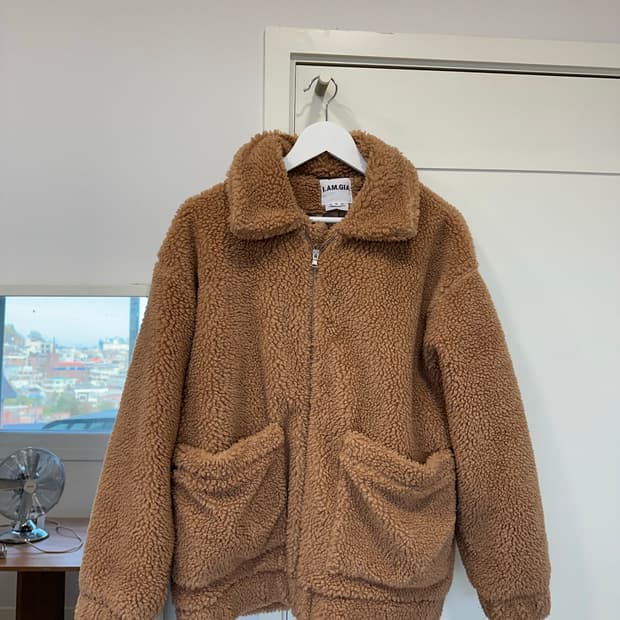 Iamgia 테디베어코트 