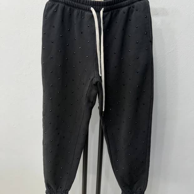 정품) 쟈딕앤볼테르 스톤 장식 조거팬츠 XS