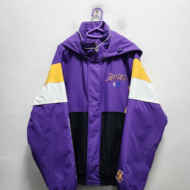 NBA LA레이커스 패딩점퍼 항공점퍼