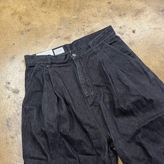 [정품] 유스 블랙 데님 팬츠 b16