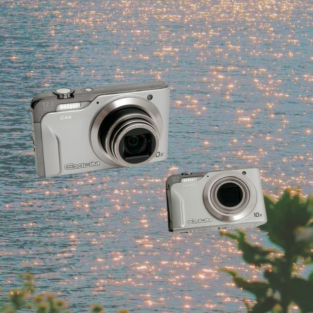 메이크업모드!) 카시오 엑슬림 h10 Exilim 빈티지 디카