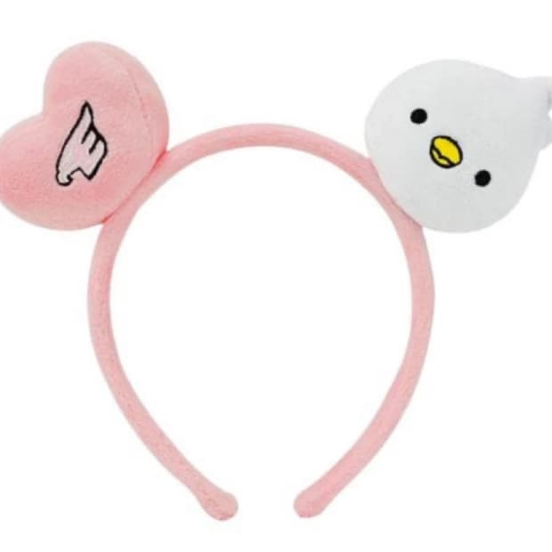 한화 이글스 수리 머리띠 핑크