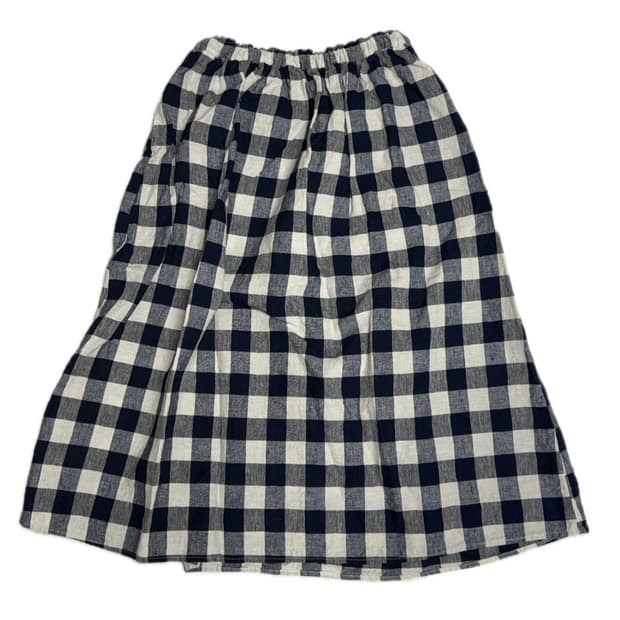 일봌 빈티지 체크치마