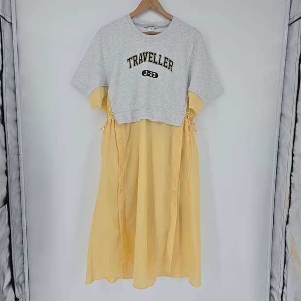 (새상품급)쥬시쥬디 23 맨투맨 원피스 넉넉 66 [F50798]