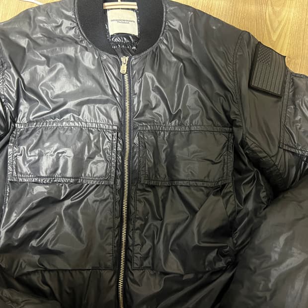 솔로이스트 17aw 성조기 봄버 48